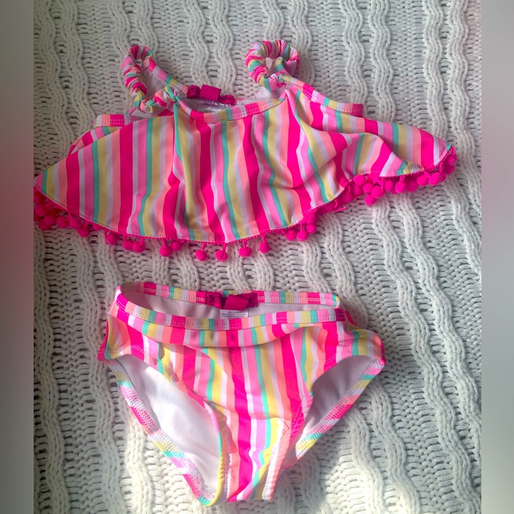 Betsey Johnson kids swimsuit size 6